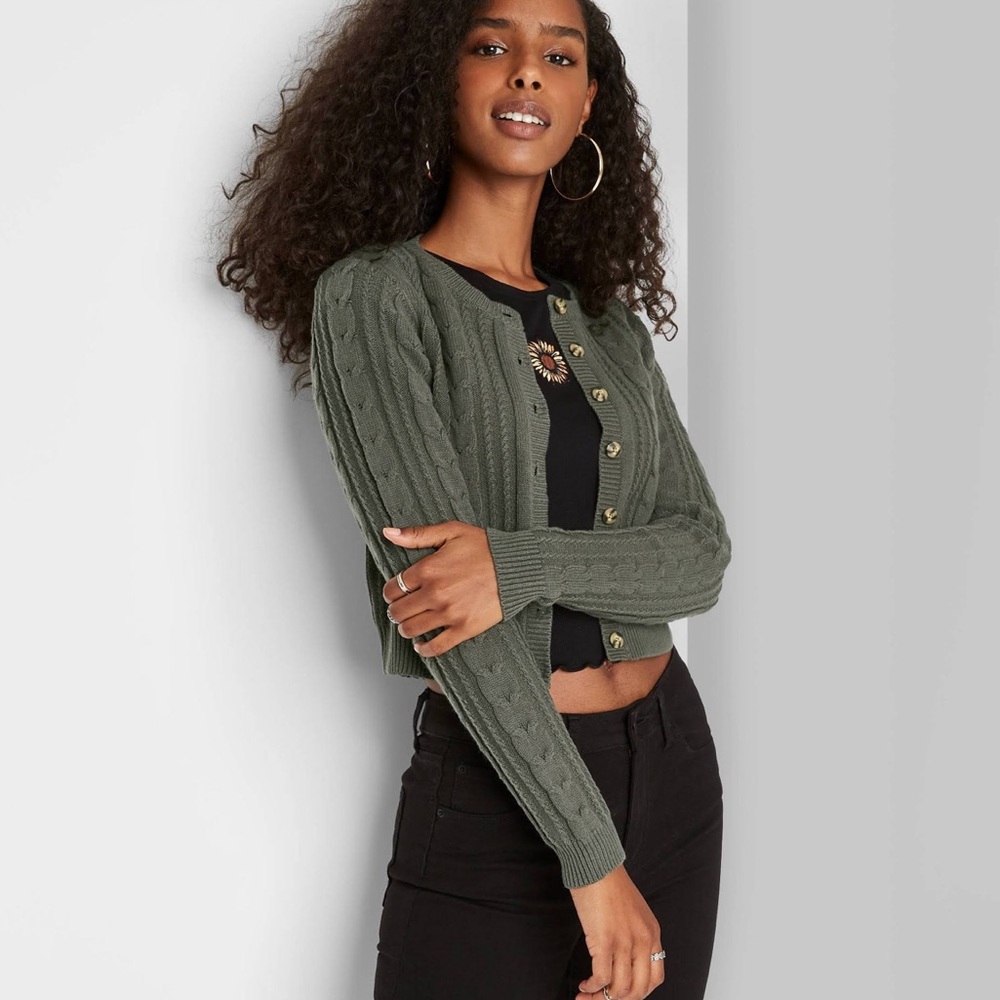 Cable Knit Cardigan